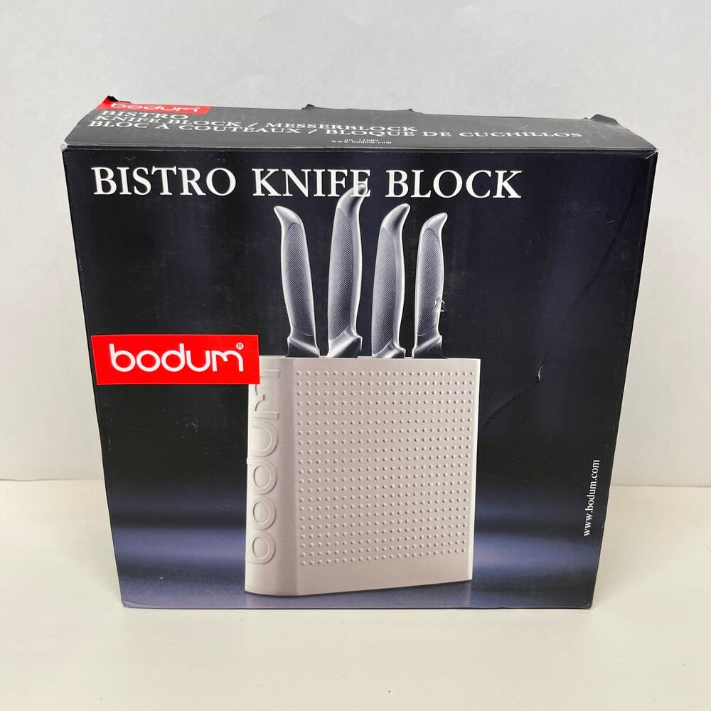 Bodum Bistro Knife Block White